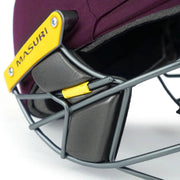 Masuri T Line Steel Cricket Helmet Maroon Masuri